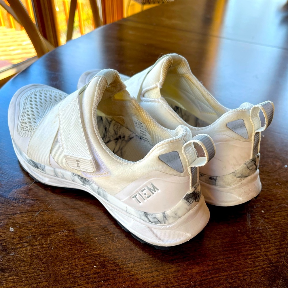 TIEM cycling (spin) shoes.